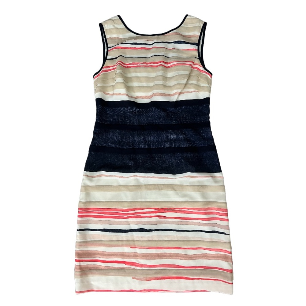 Kay Unger New York sleeveless striped dress size 6